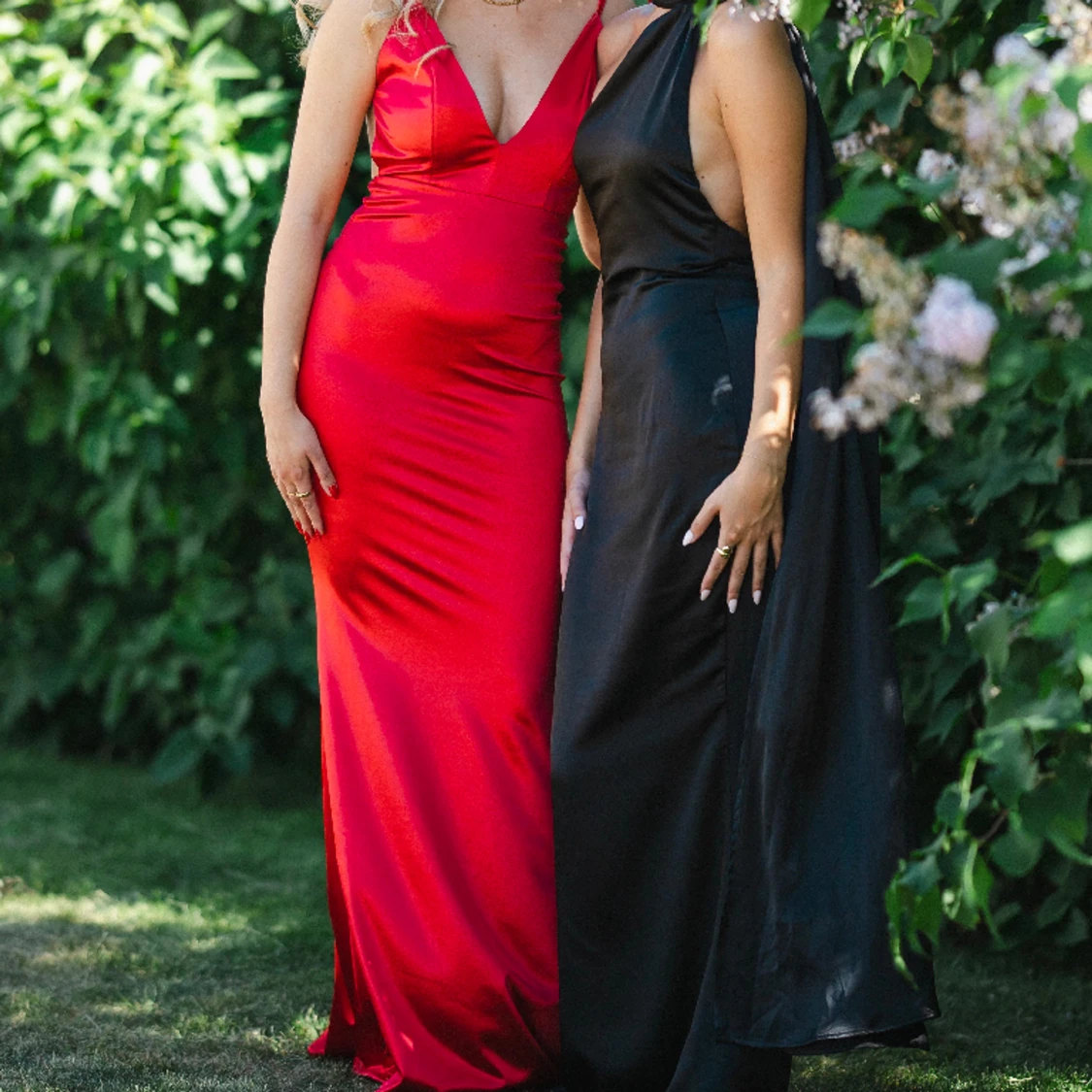 Röd balklänning - 90