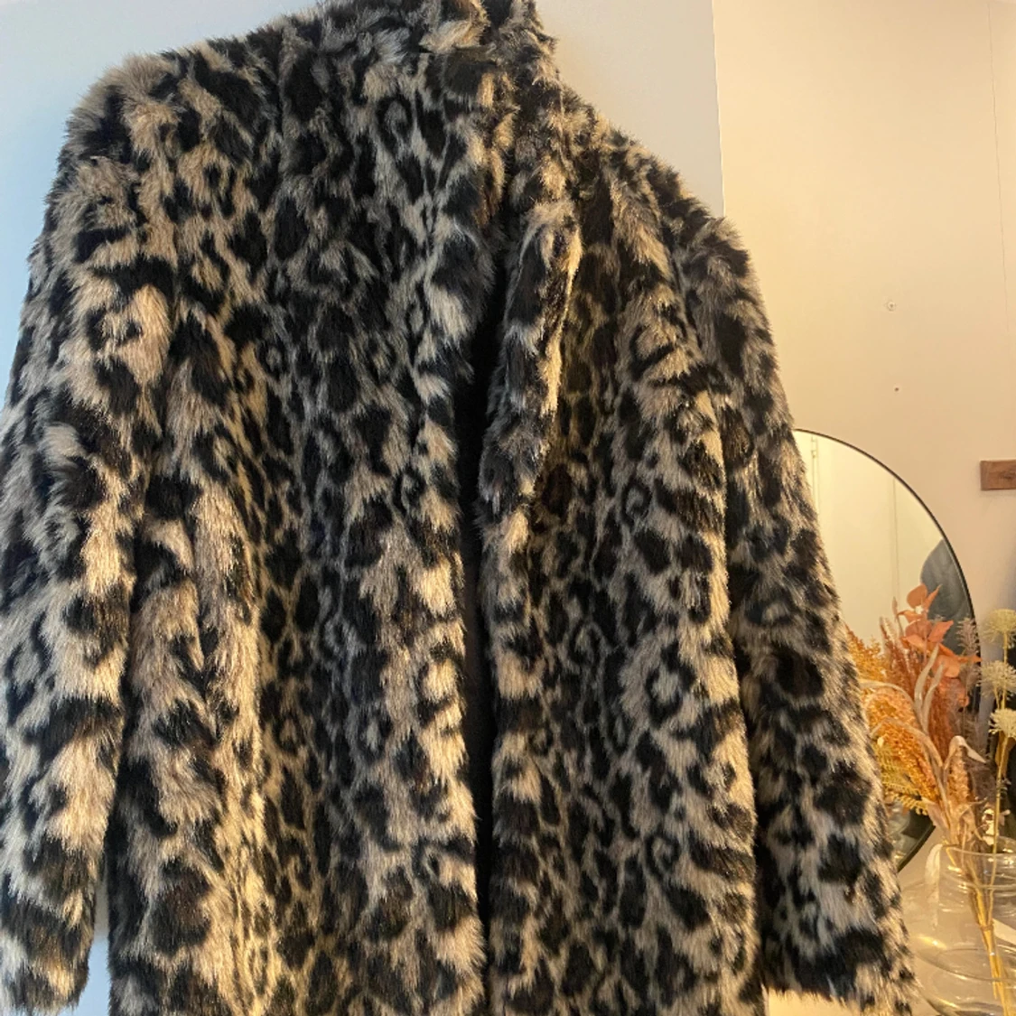 Leopard fakepäls jacka 🤎🐯 - 91