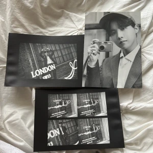 Tre olika affischer på J-hope från BTS från deras album BE. - 15kr styck