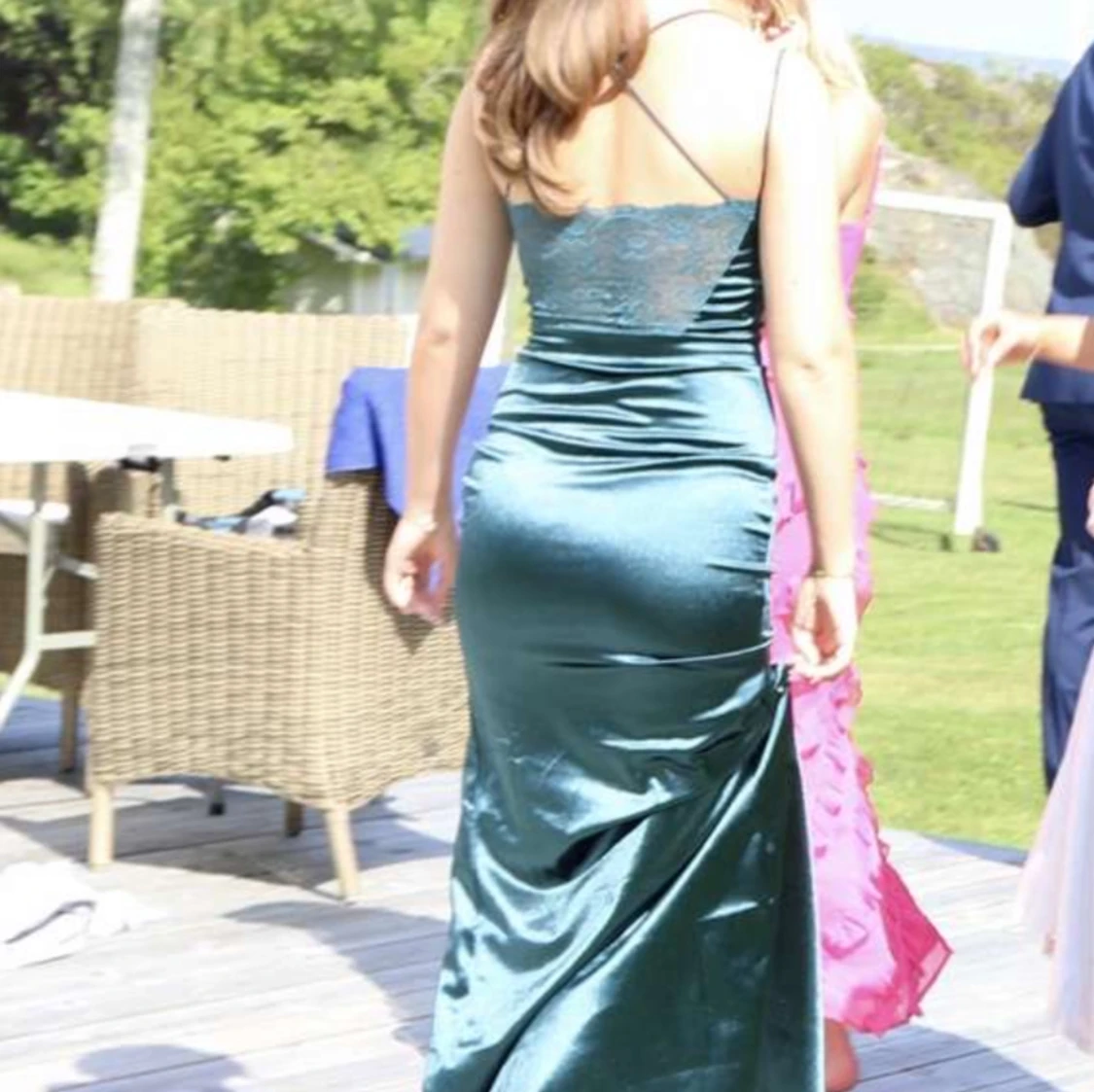 Grön balklänning 💚 - 91