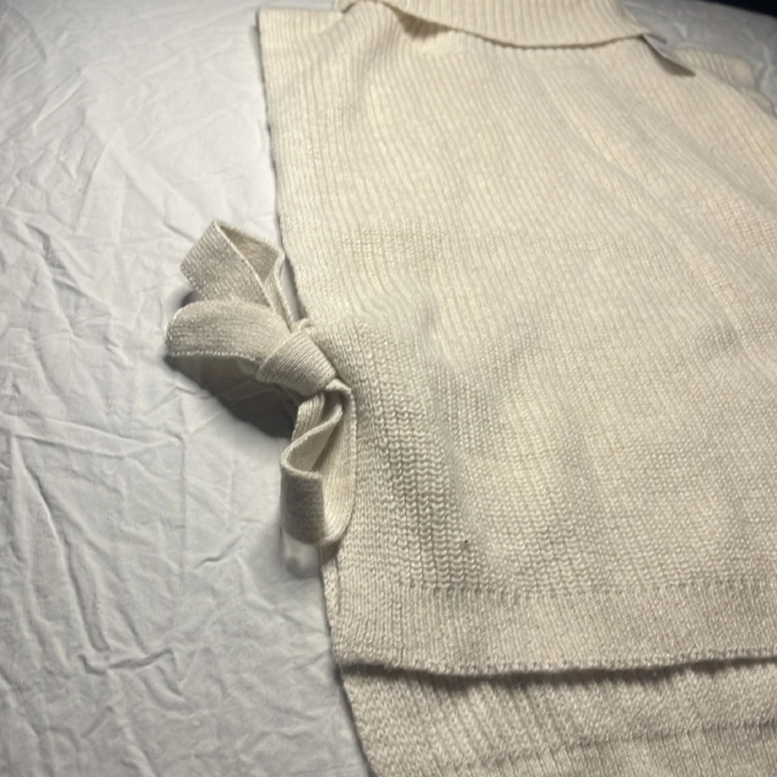 Stickad kofta/vest  - 90