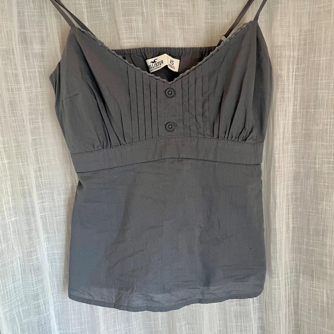 Grå/Blått Linne - 90