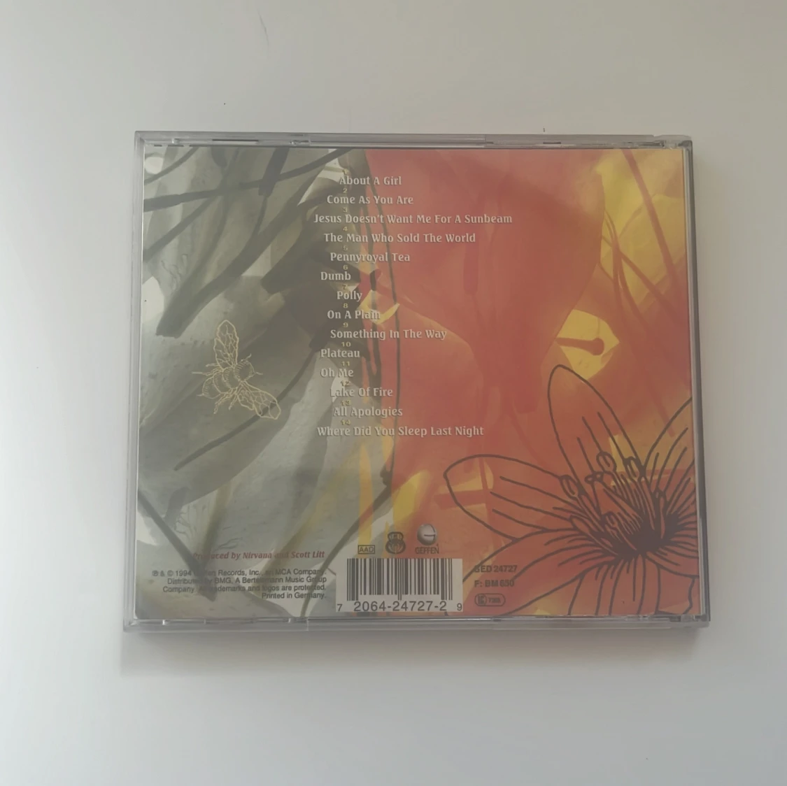 Nirvana Unplugged In New York CD - 90