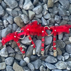 Harness med spikar - Röda helt oanvända harness som är justerbara! 