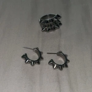 Edblad ring och örhänge - 700kr för båda annars 350kr/st köpta för ca 3 månader sen ringen använd kanske 10 ggr örhängena knappt använda som inga synpunkter säljer pga ingen användning 