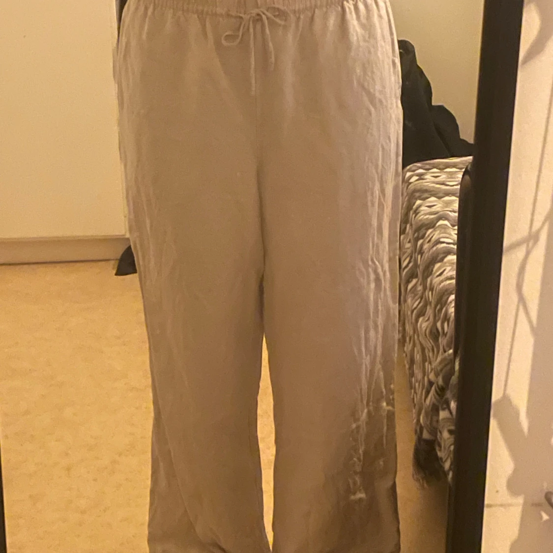 Linne byxor från H&M