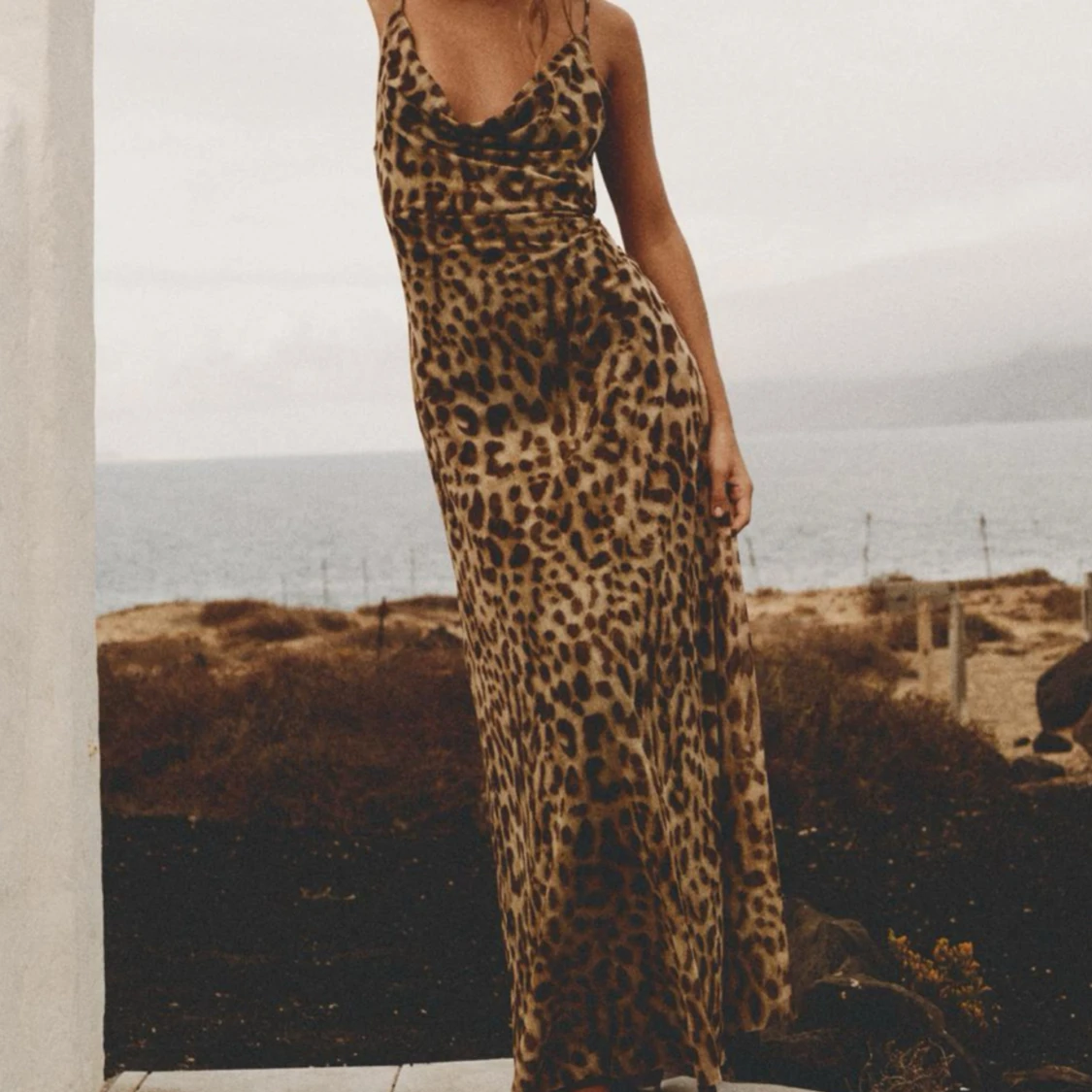 Leopard klänning ZARA