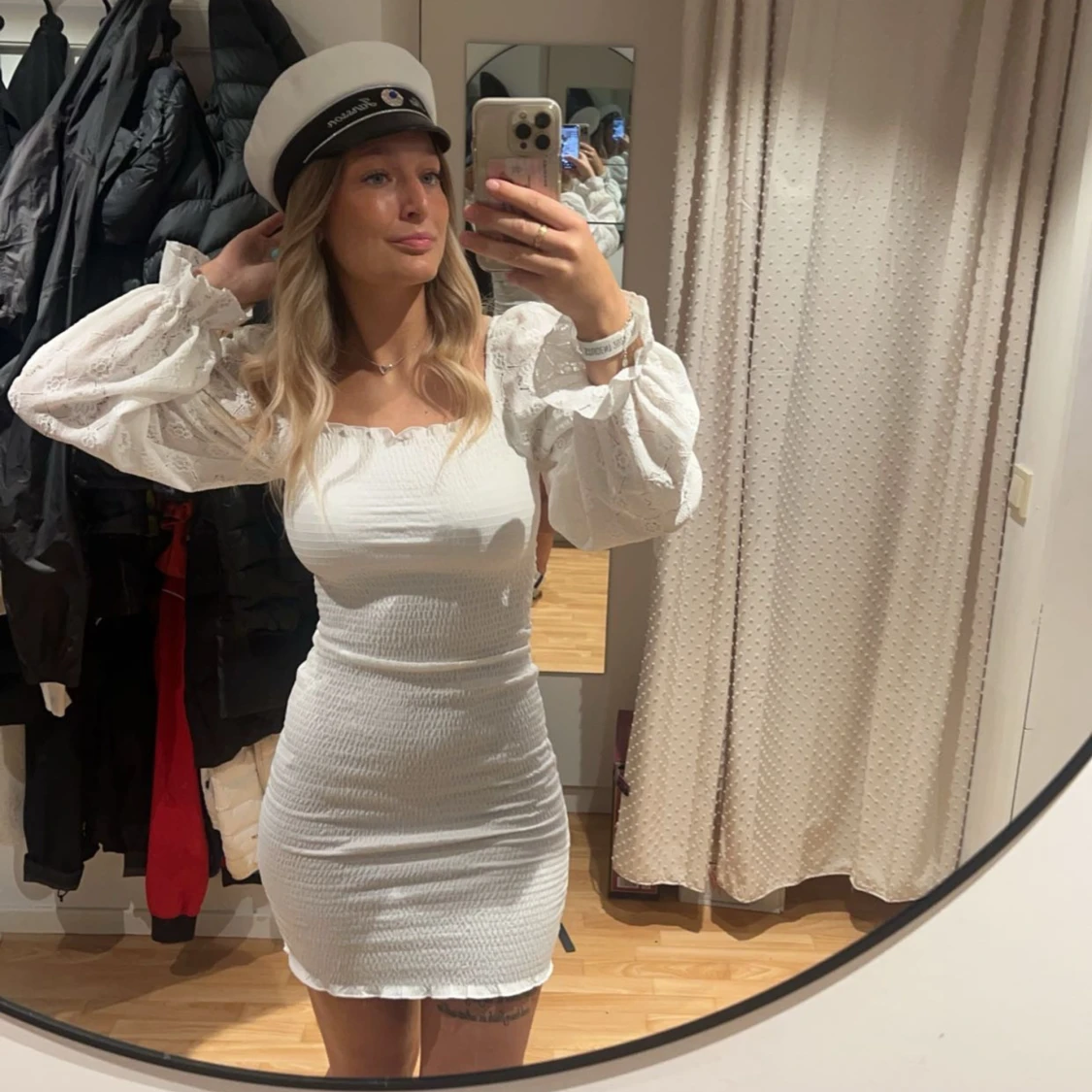 Studentklänning/vit klänning