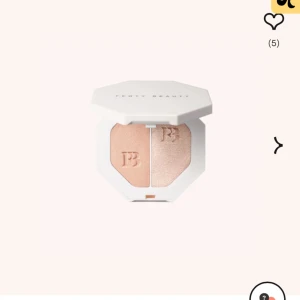 Fenty beauty highligter  - Fenty beauty highligter i färg lightening dust och fire crystal knappt använd och Org pris 495kr
