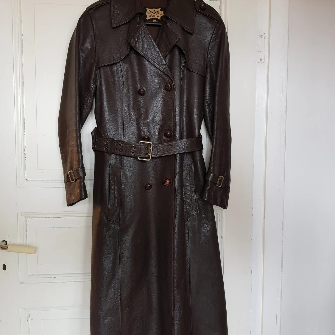 Vintage skinnkappa 70-tal 🍒 - 90