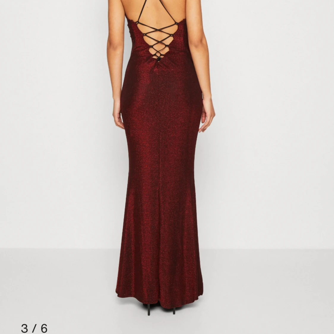 Röd balklänning  - 90