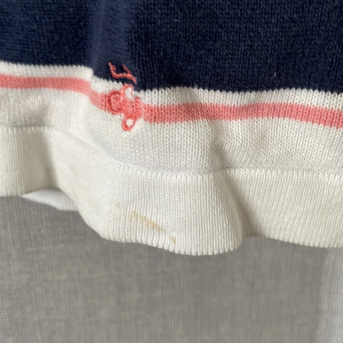 Bomullströja med trekvartsärm - 91