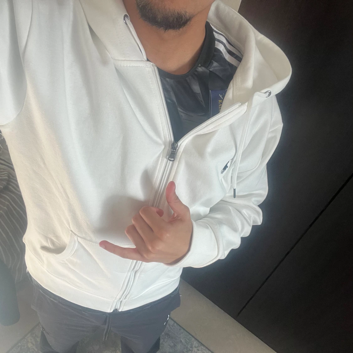 Helt ny polo zip up - 91