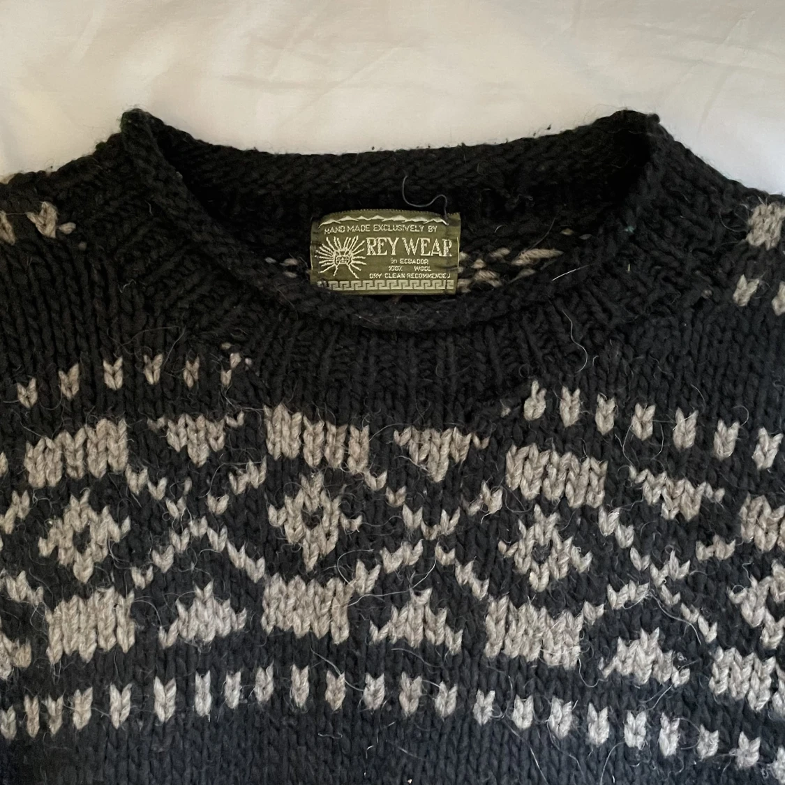 Stickad tröja  - 90