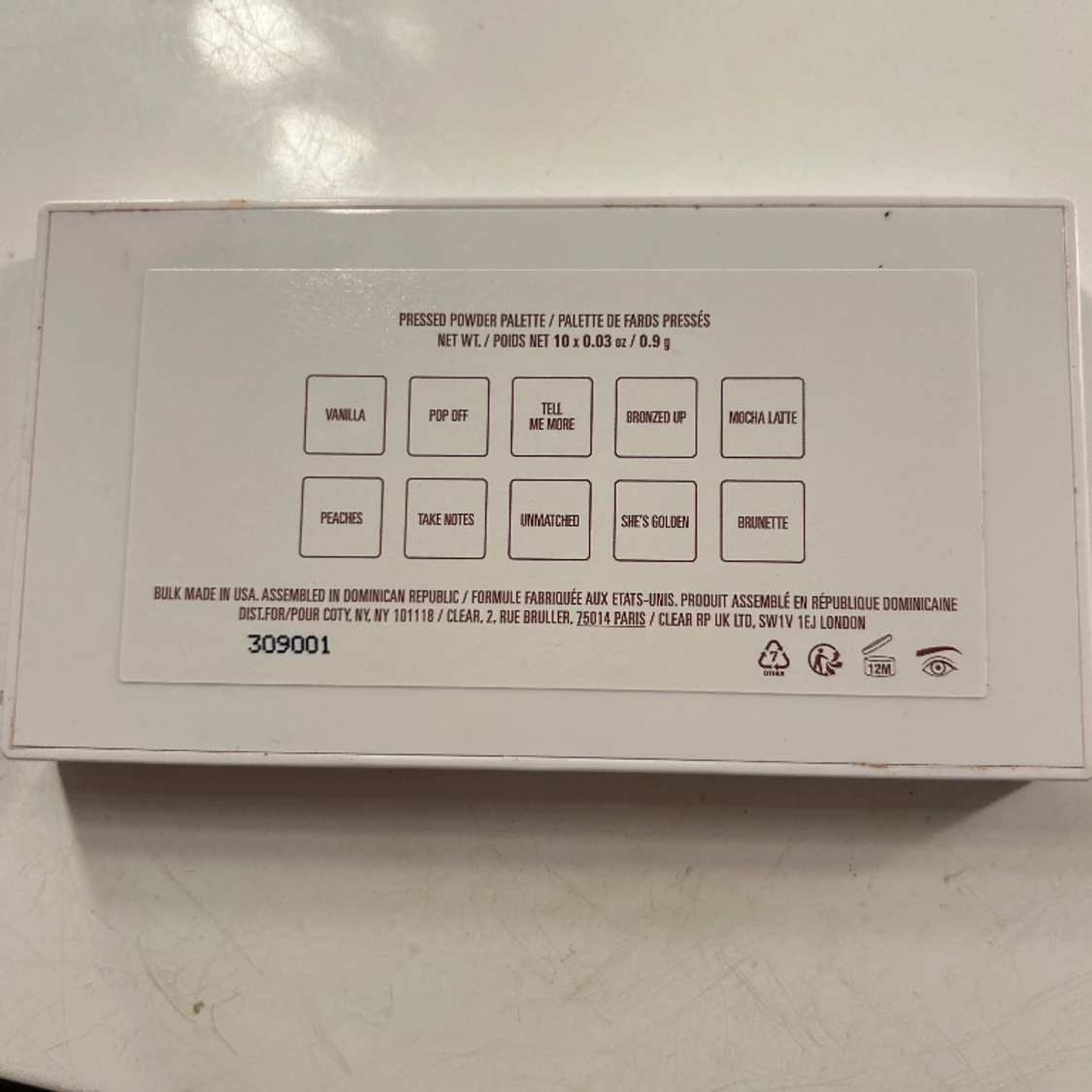 Kylie Jenner ögonspalett - 91