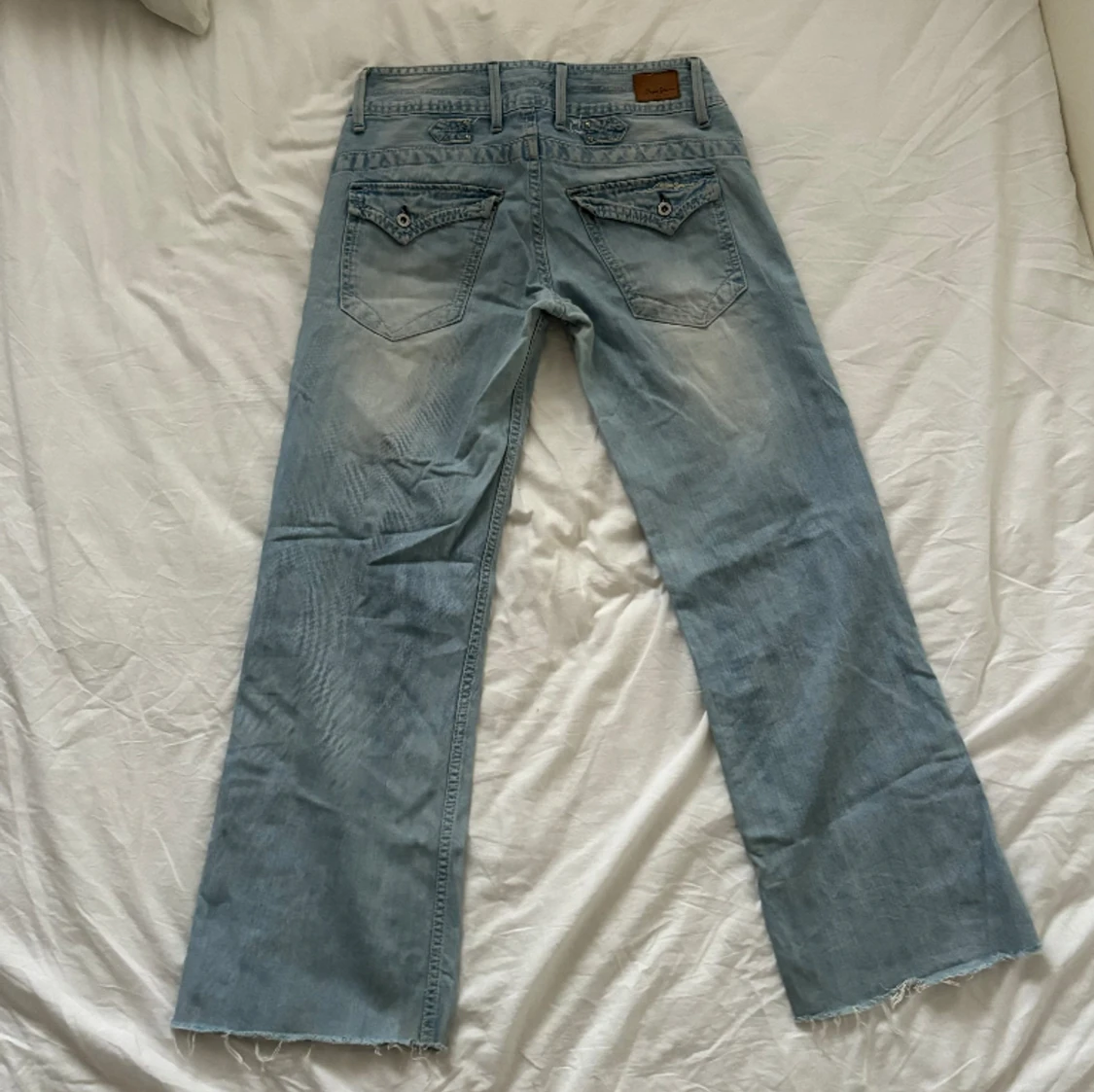 Lågmidjade jeans