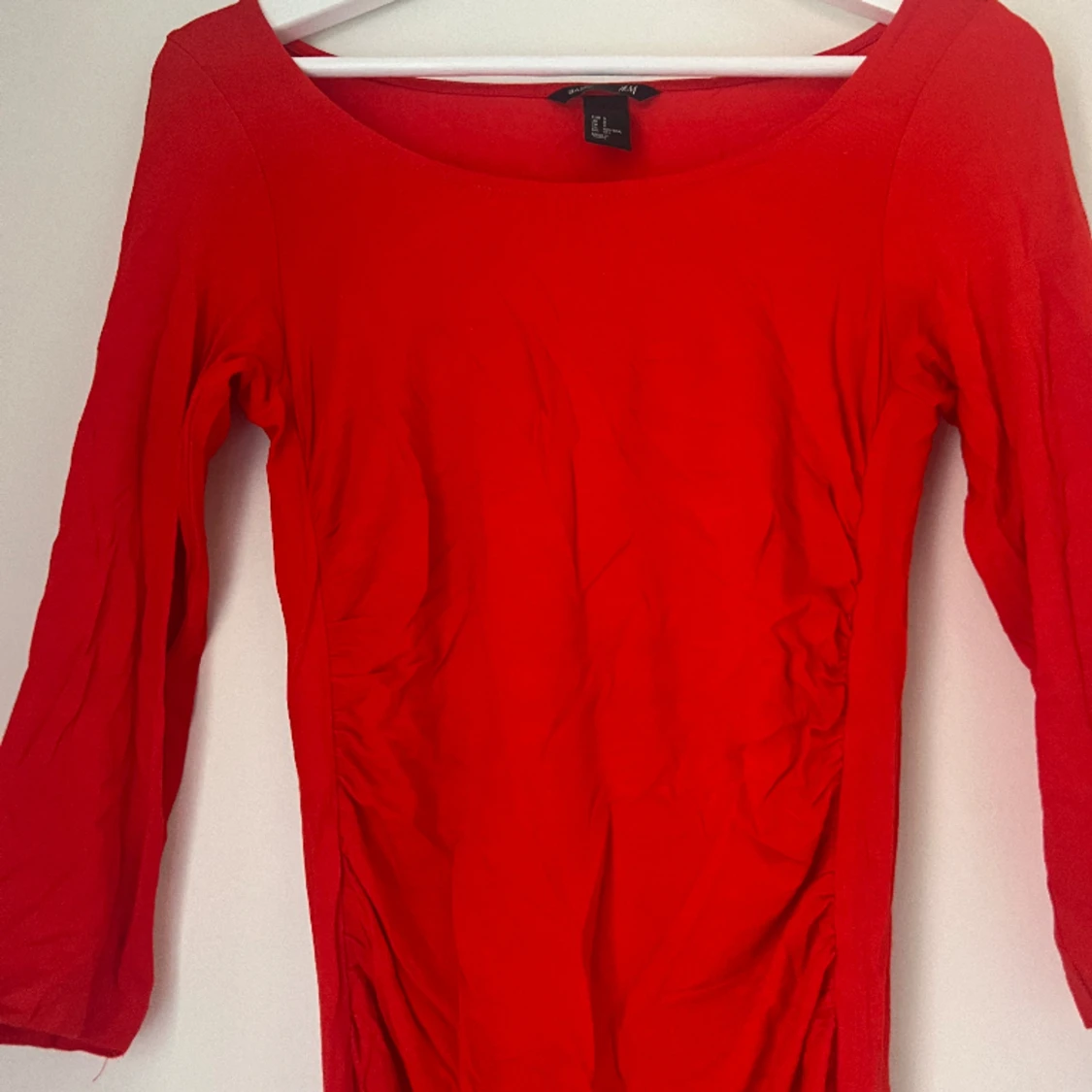 Röd bomulls klänning ❤️ - 90