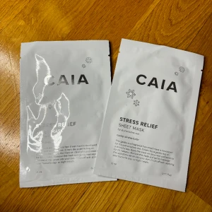 Caia Cosmetics Stress Relife Sheet Mask - 2 nya helt öppnade!