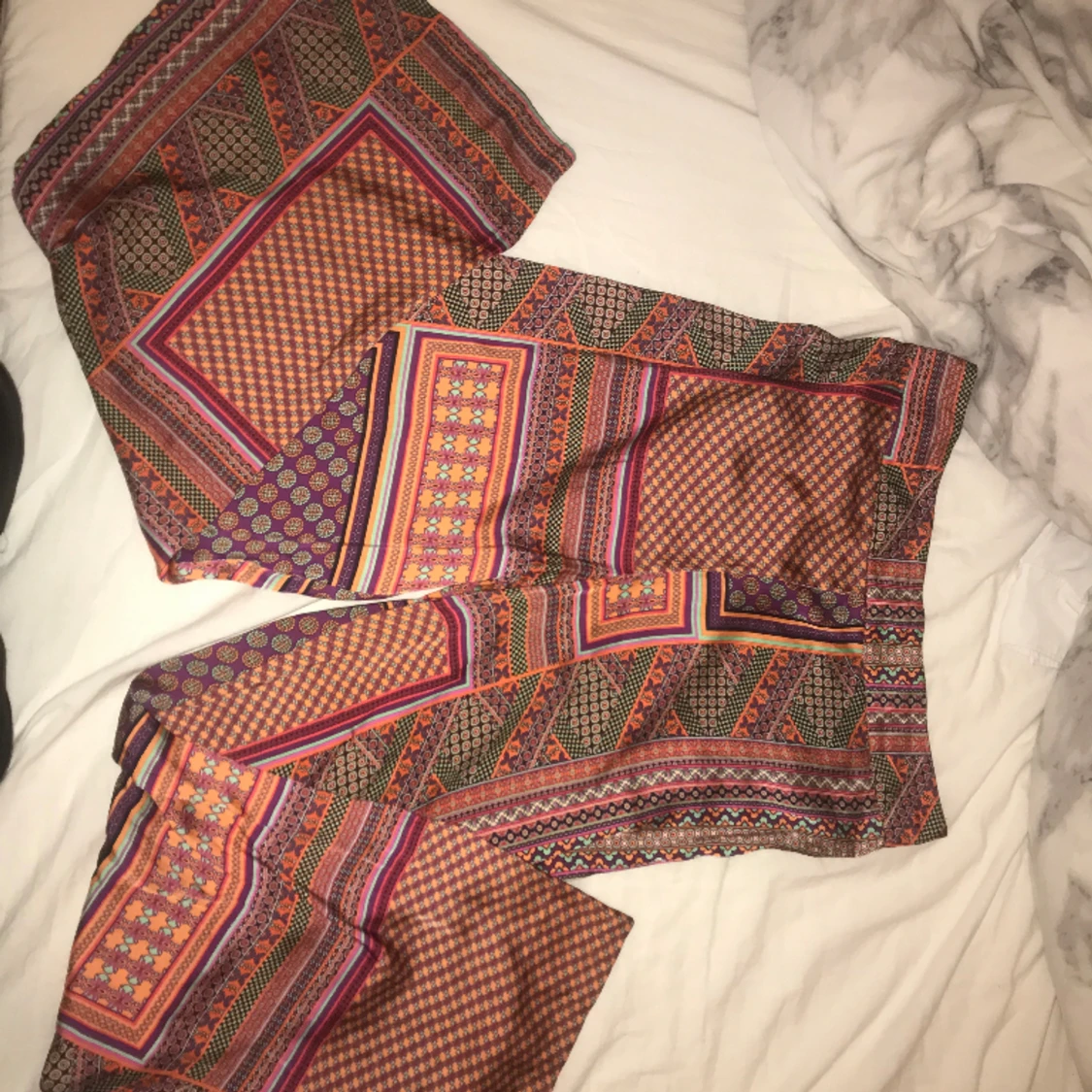 Oranga lösa byxor  - 91