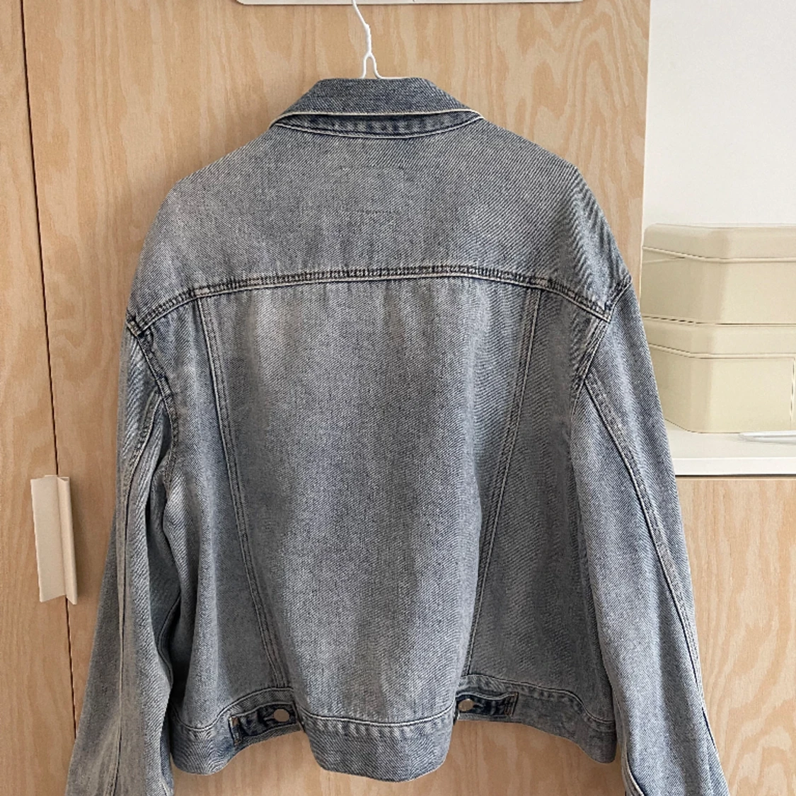 Blå jeansjacka  - 90