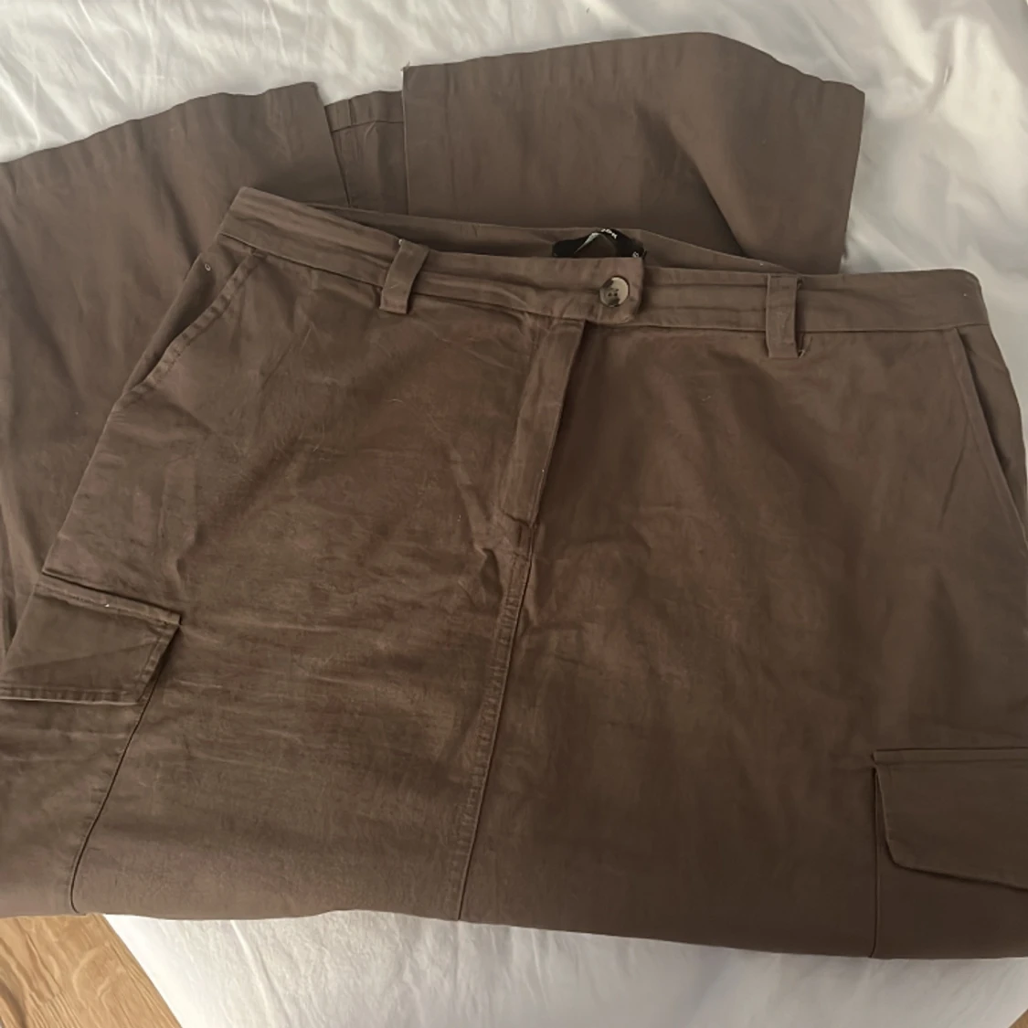 Maxi Cargo Linnen Blend Kjol - 91