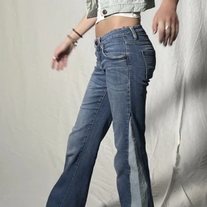 Lågmidjade jeans - Super snygga Lågmidjade bootcut jeans egensydda🎀