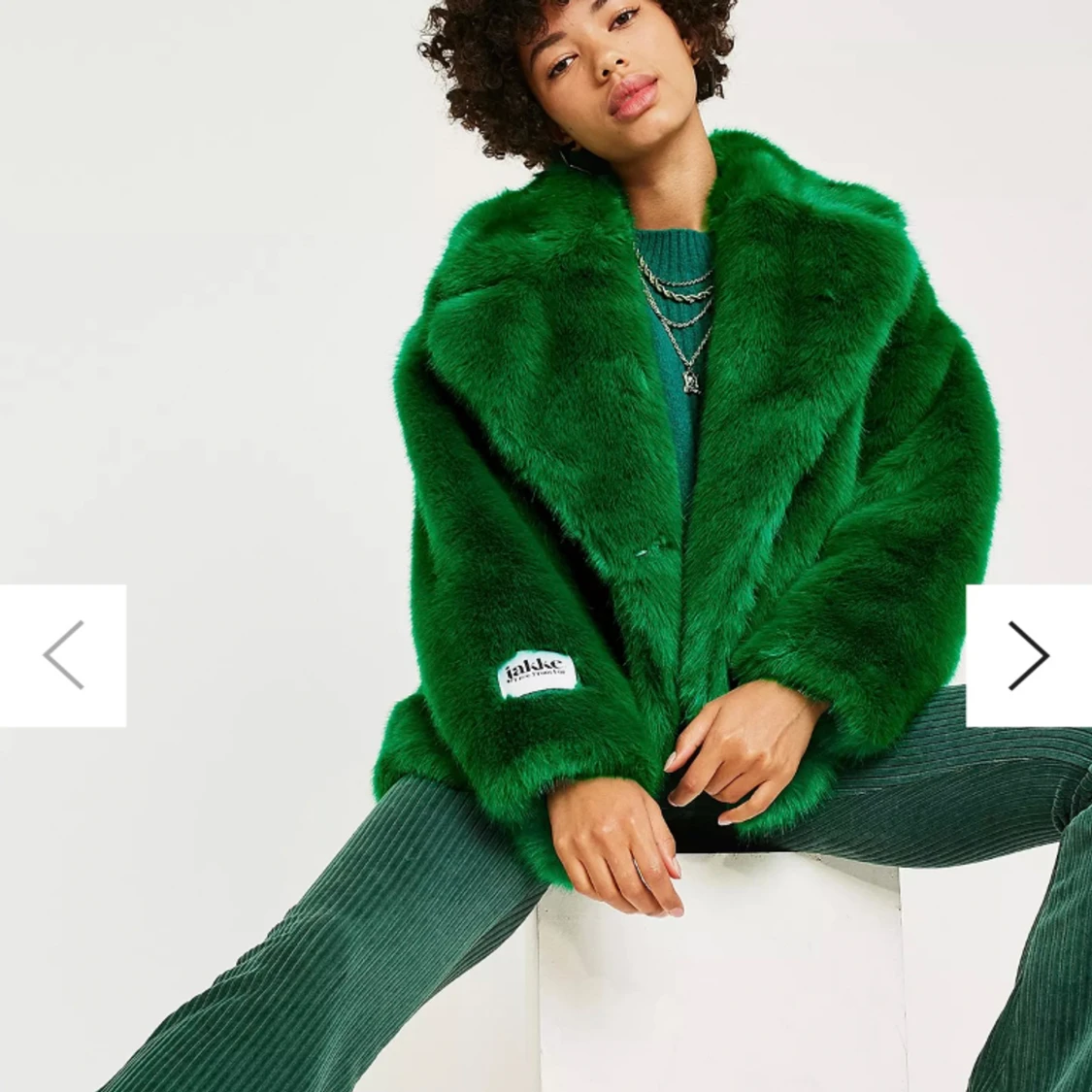 Faux fur pälsjacka JAKKE - 90