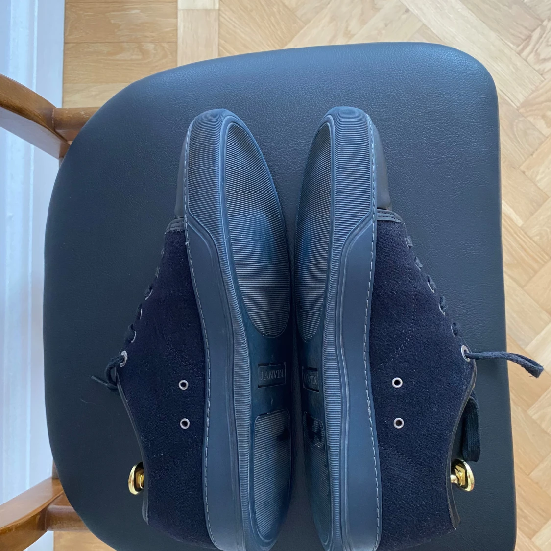 Lanvin Cap Toe Filt Sneaker - 91