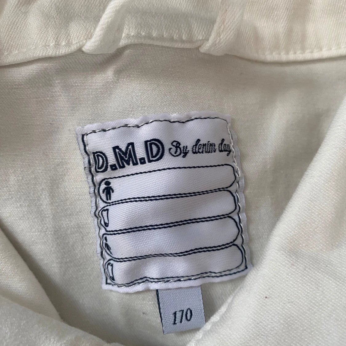 Vit jeans jacka  - 92