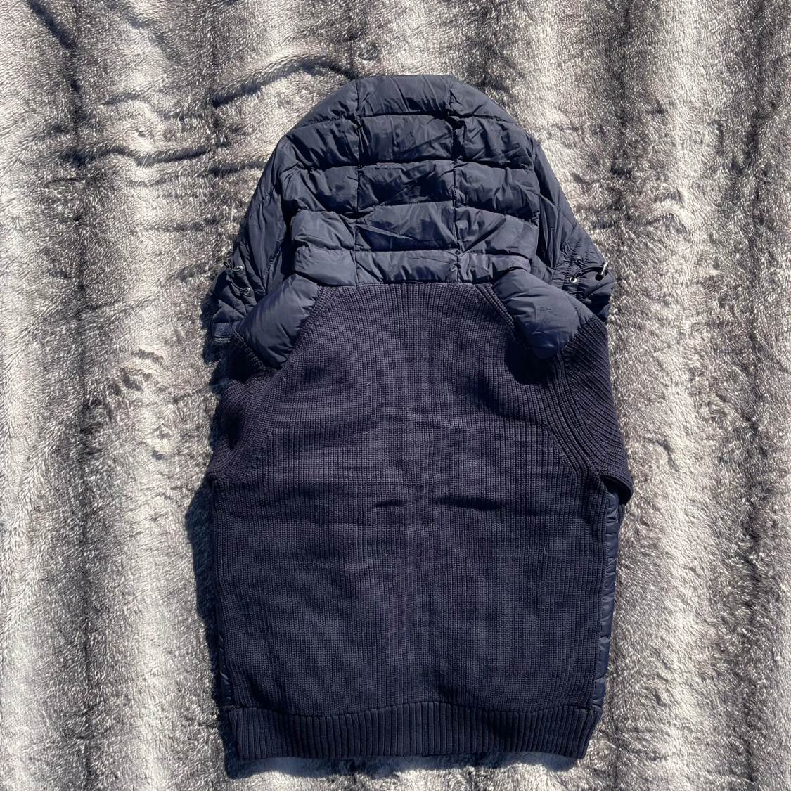 Blå moncler cardigan - 1