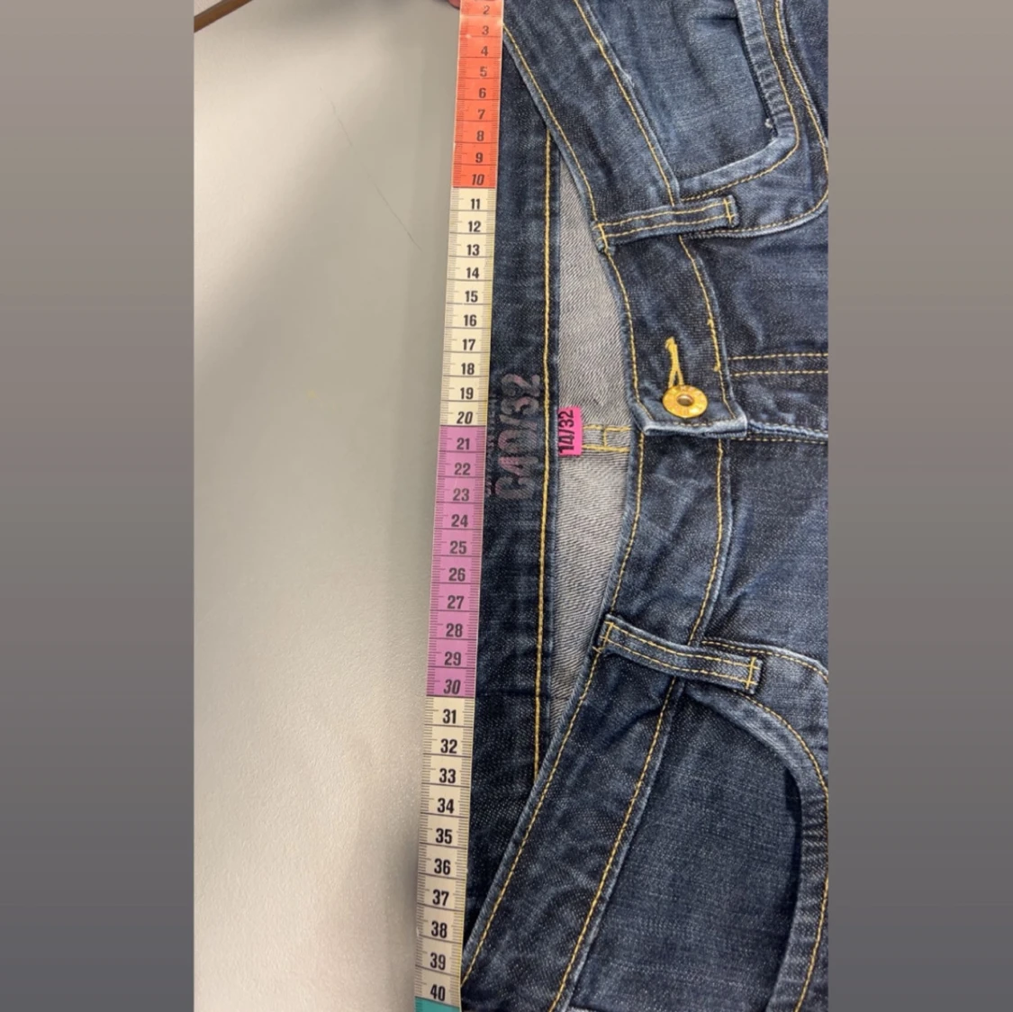 Jeanskjol med volanger - 3