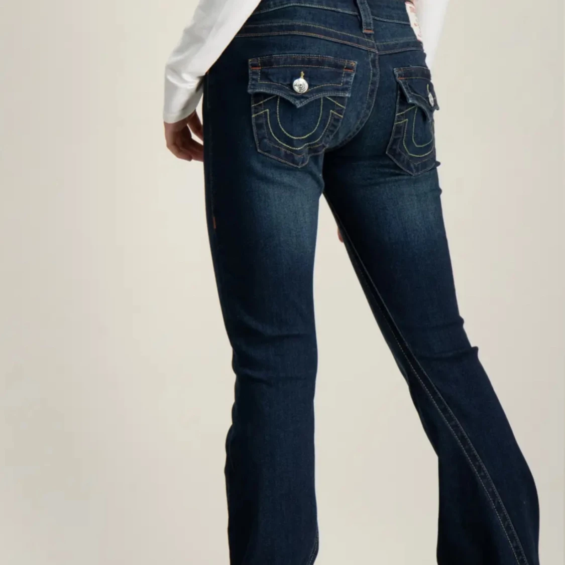 Mörkblå true religion jeans