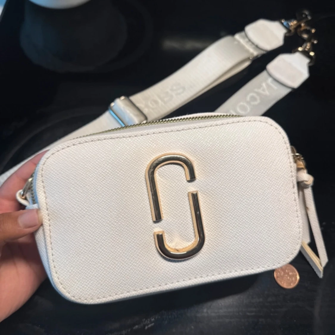 Vit axelväska från Marc Jacobs - 2