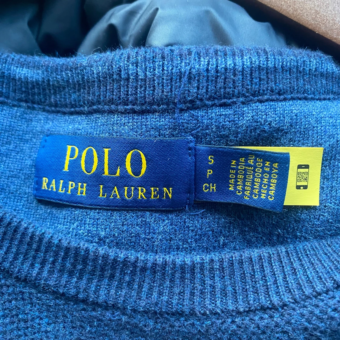 Mörkblå stickad tröja från Polo Ralph Lauren - 3