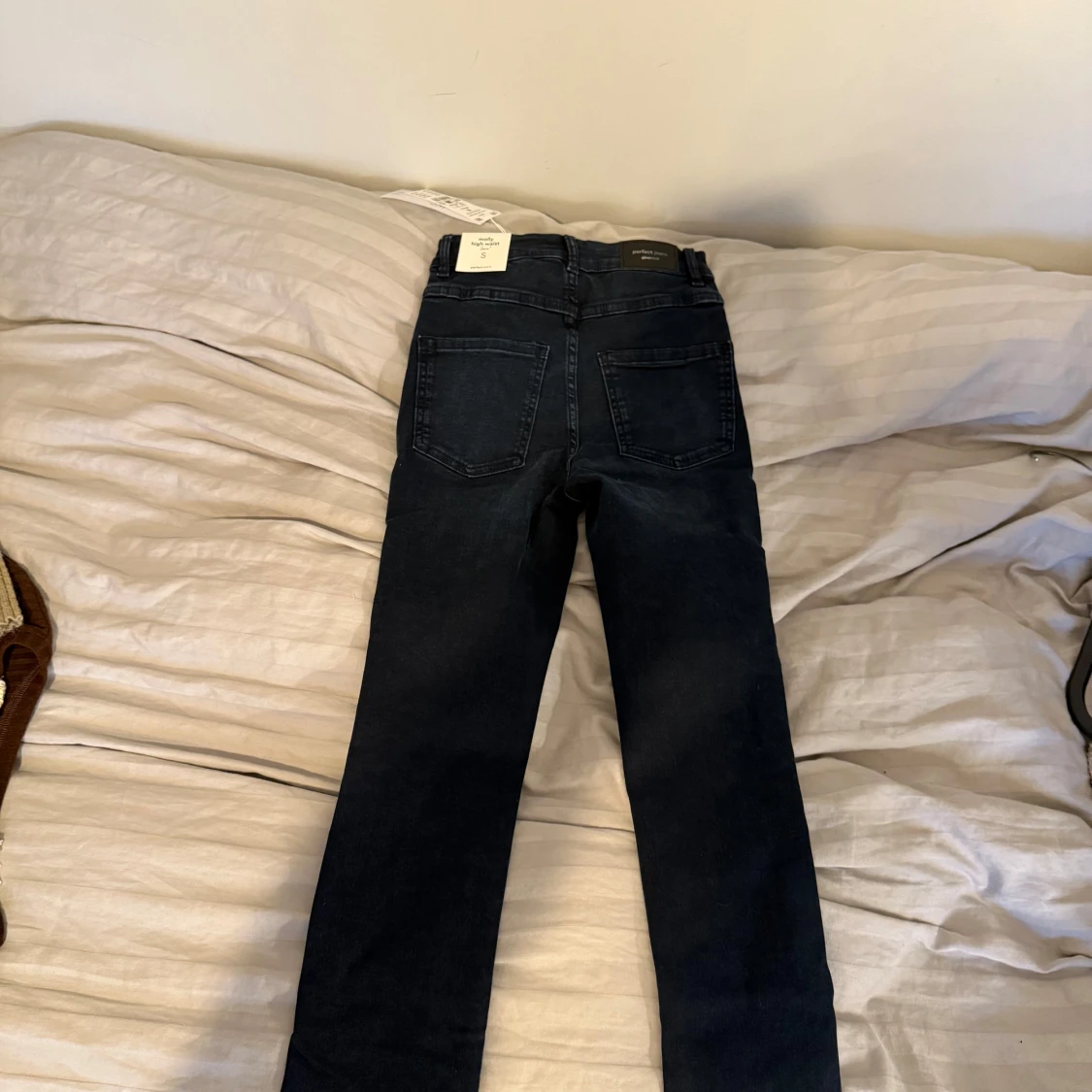 Mörkblå Molly high waist jeans S - 1