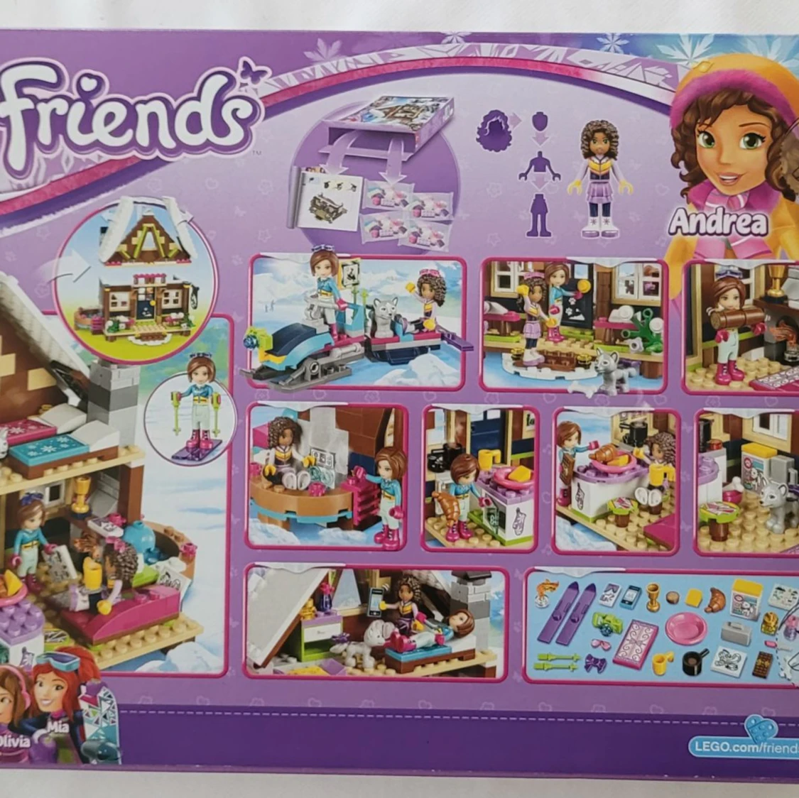 LEGO Friends 41323 - Snow Resort Chalet - 3