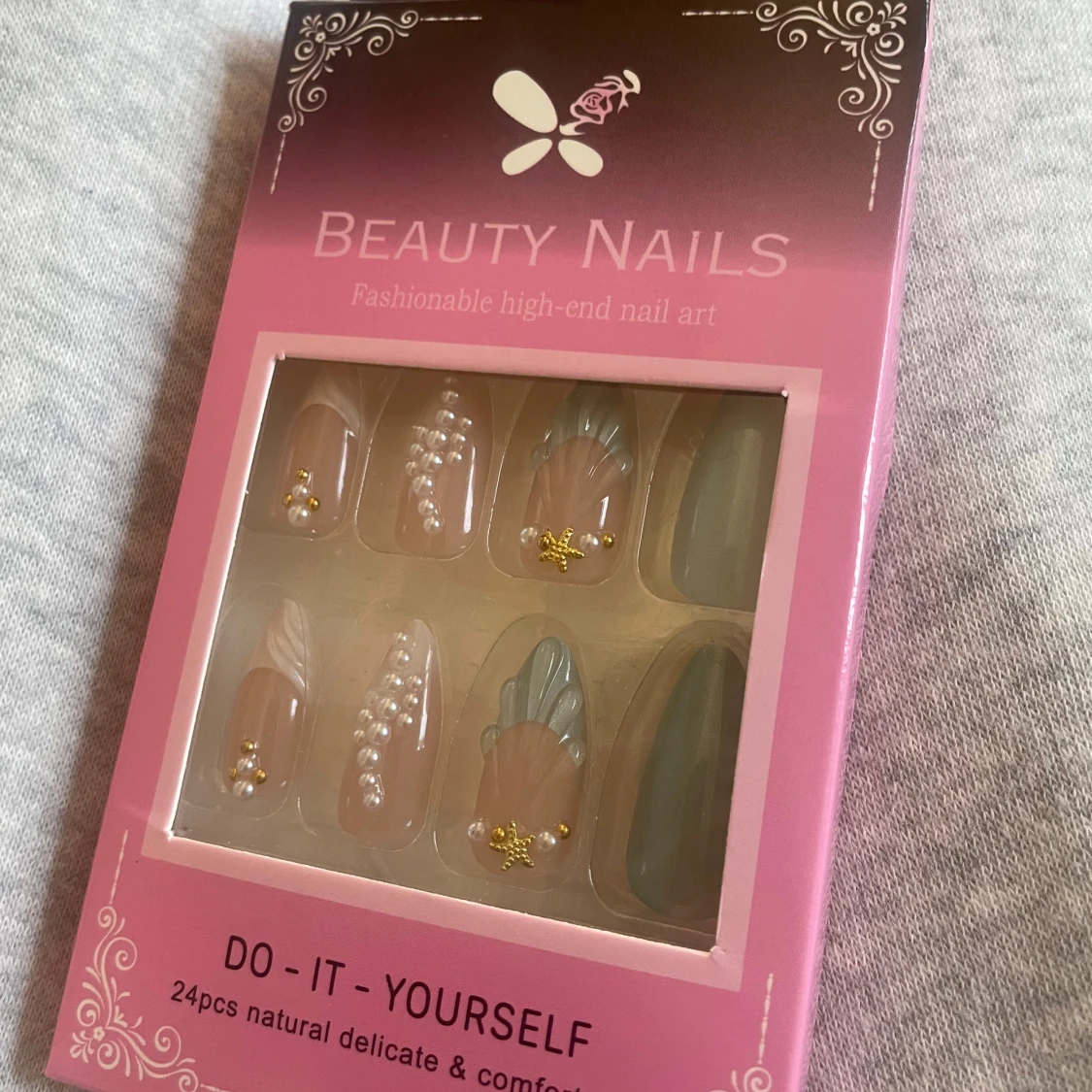 Beauty Nails konstgjorda naglar 24-pack