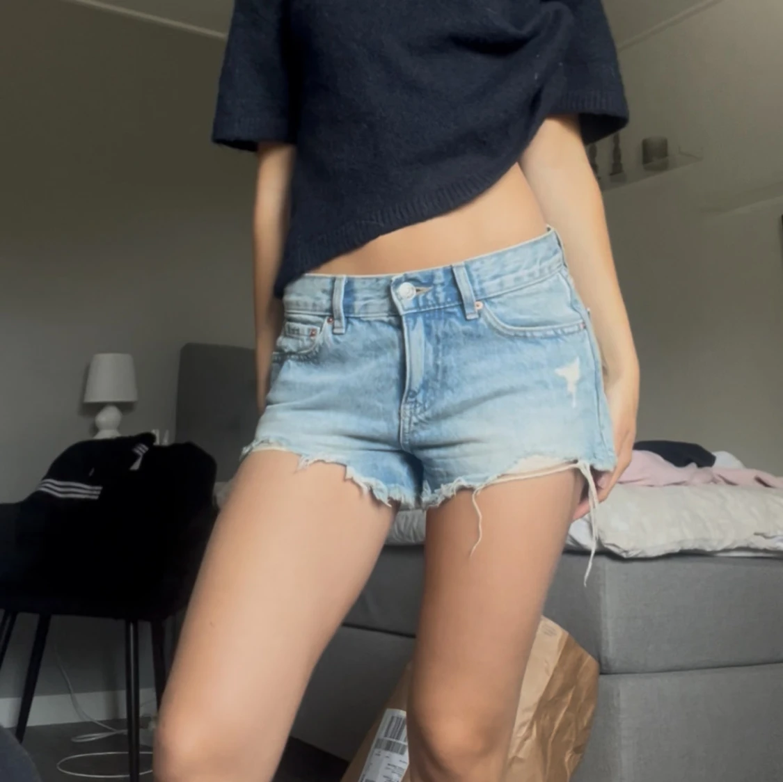 Gina tricot jeansshorts