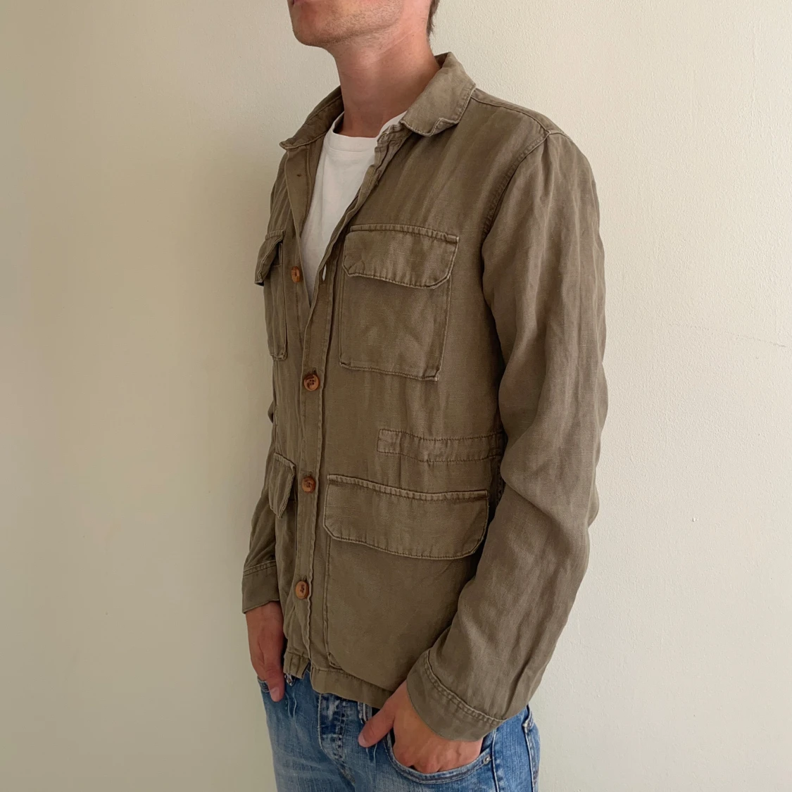 Linne overshirt  - 1