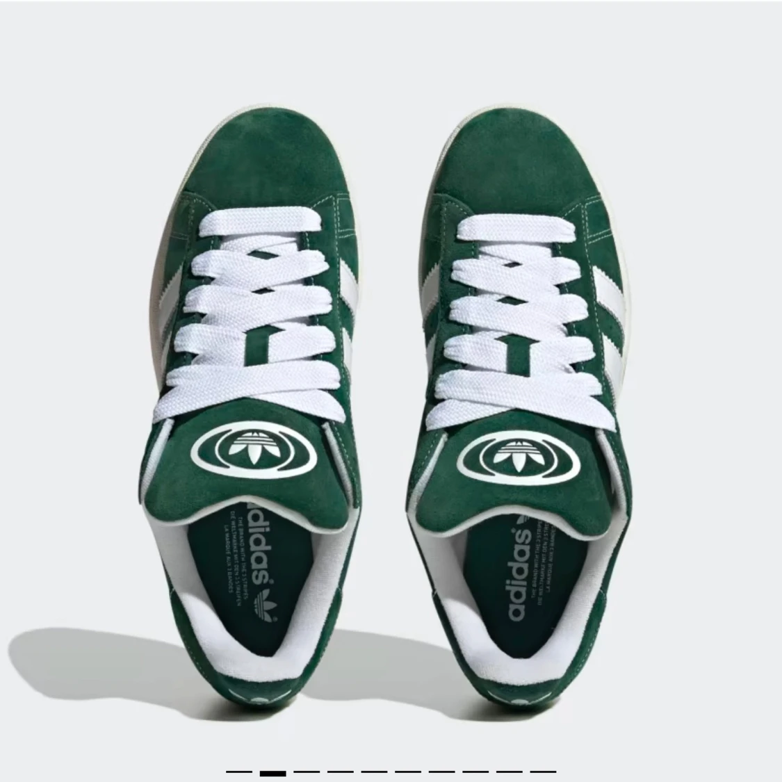 Adidas Campus gröna sneakers - 1