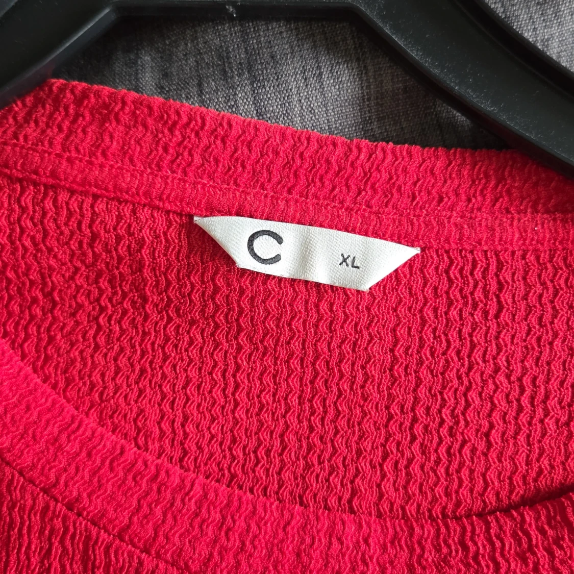 Röd långärmad topp från Cubus - 2