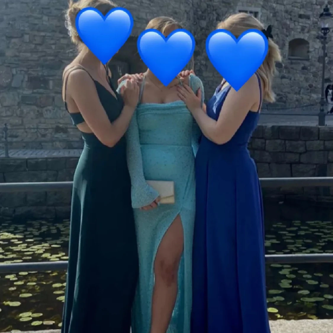 Ljusblå balklänning - 1