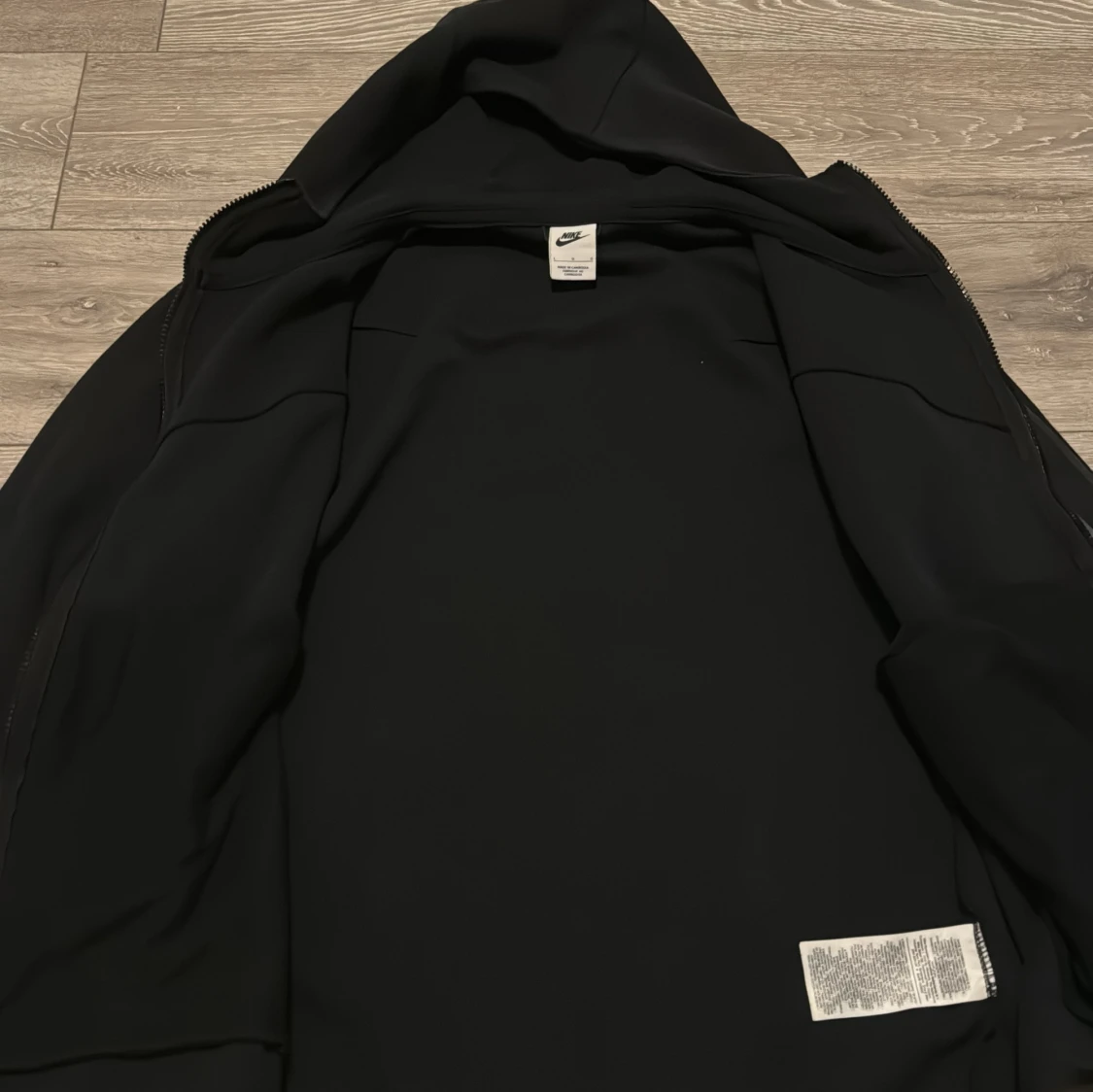 Svart huvudtröja Nike Teck  - 4