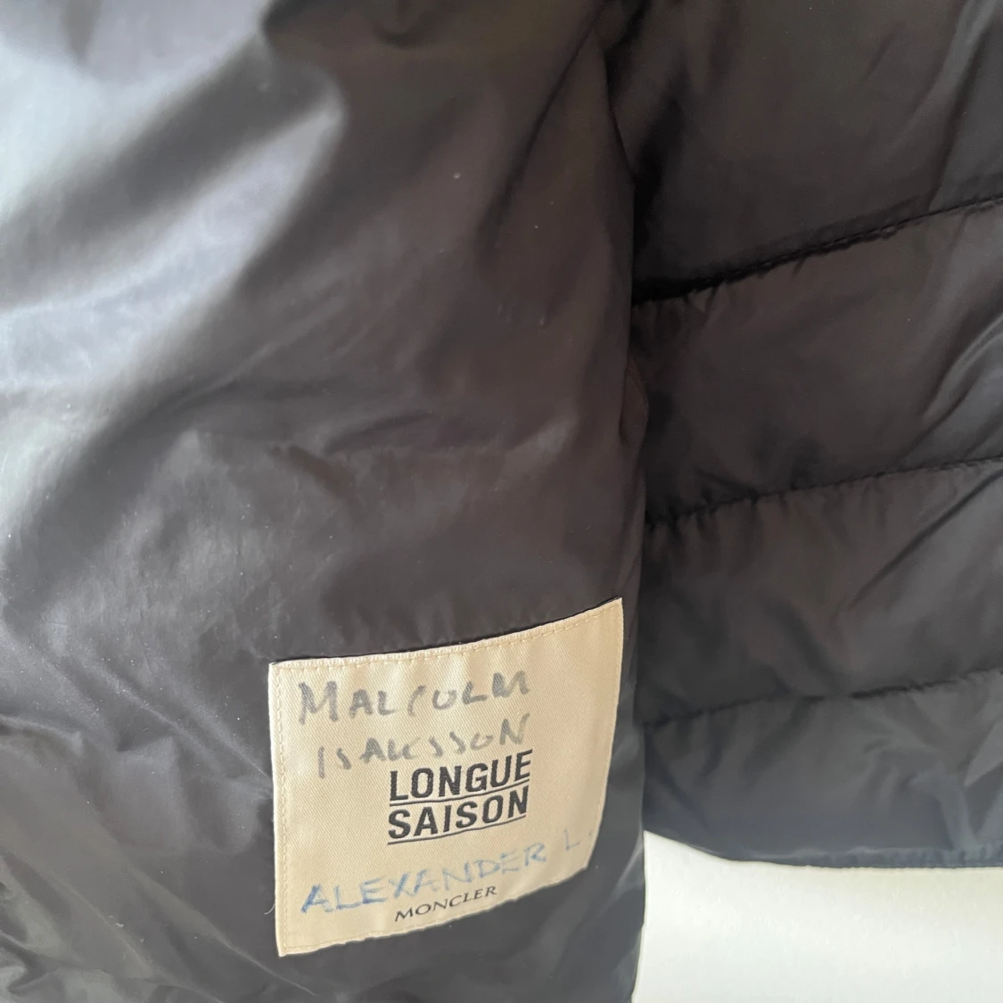 Svart dunväst från Moncler - 2