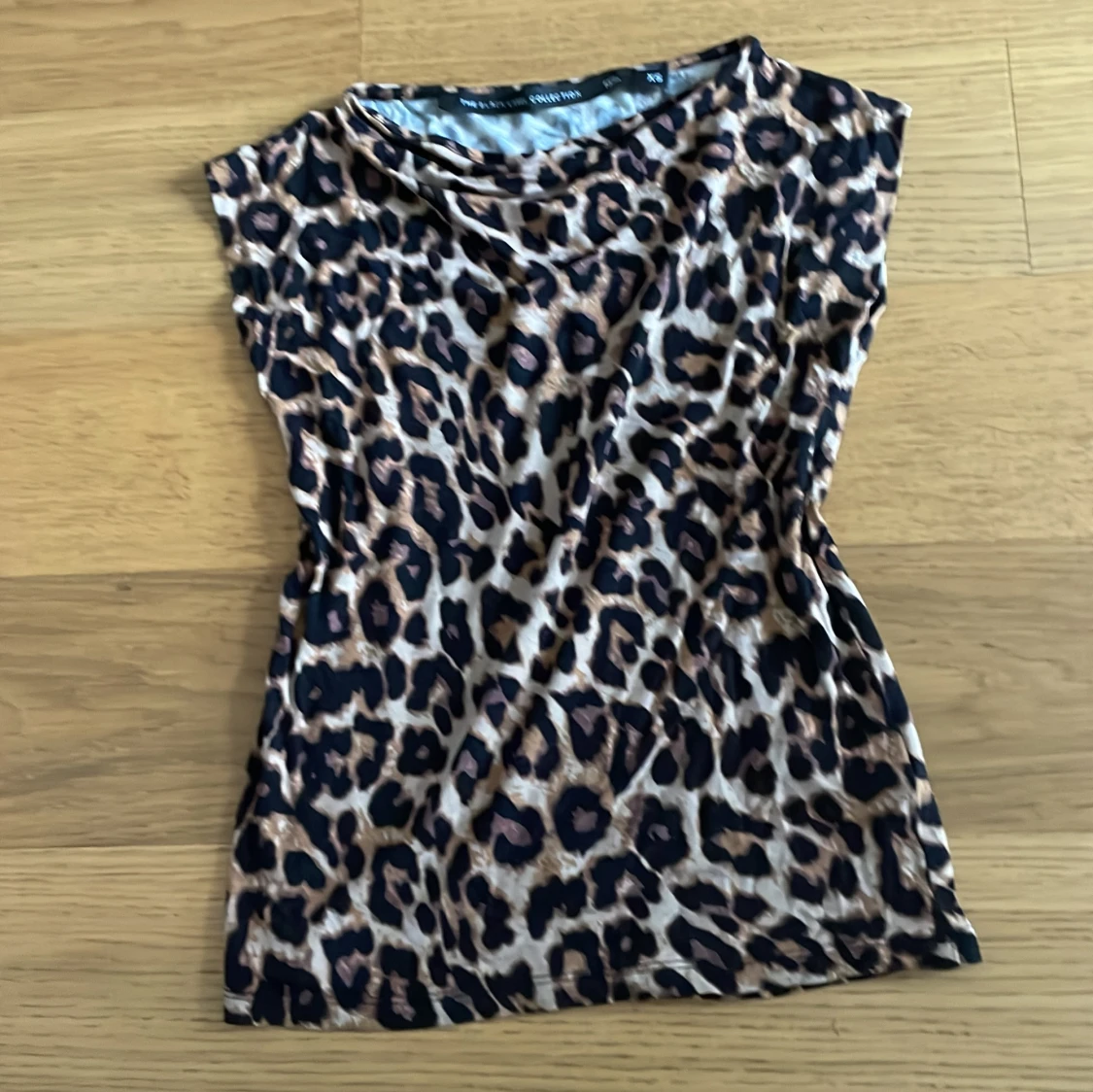 Leopardmönstrad topp XS Black Label - 1