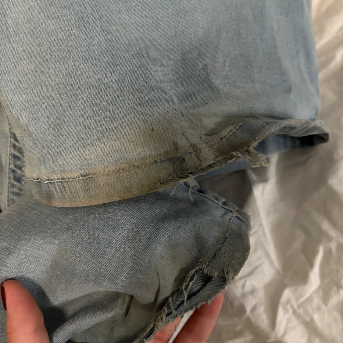 Ljusblå bootcut jeans från Nelly - 3