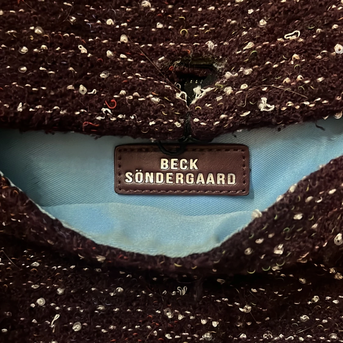 Mörklila axelväska från Beck Söndergaard - 2