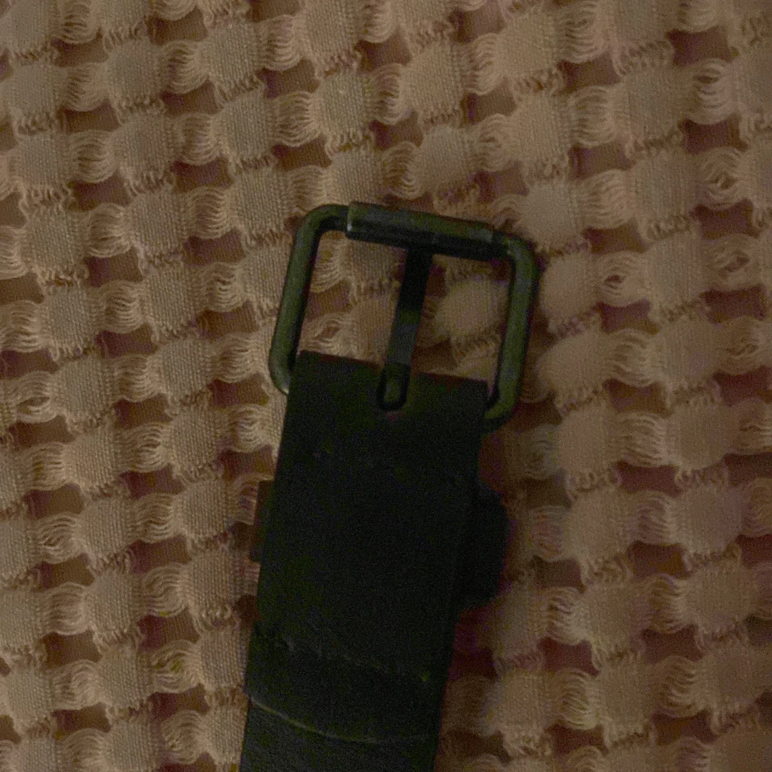 Svart klassiskt skärp i skinn - 2