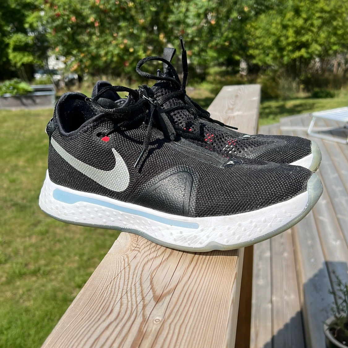 Svarta Nike PG 4 sneakers - 1