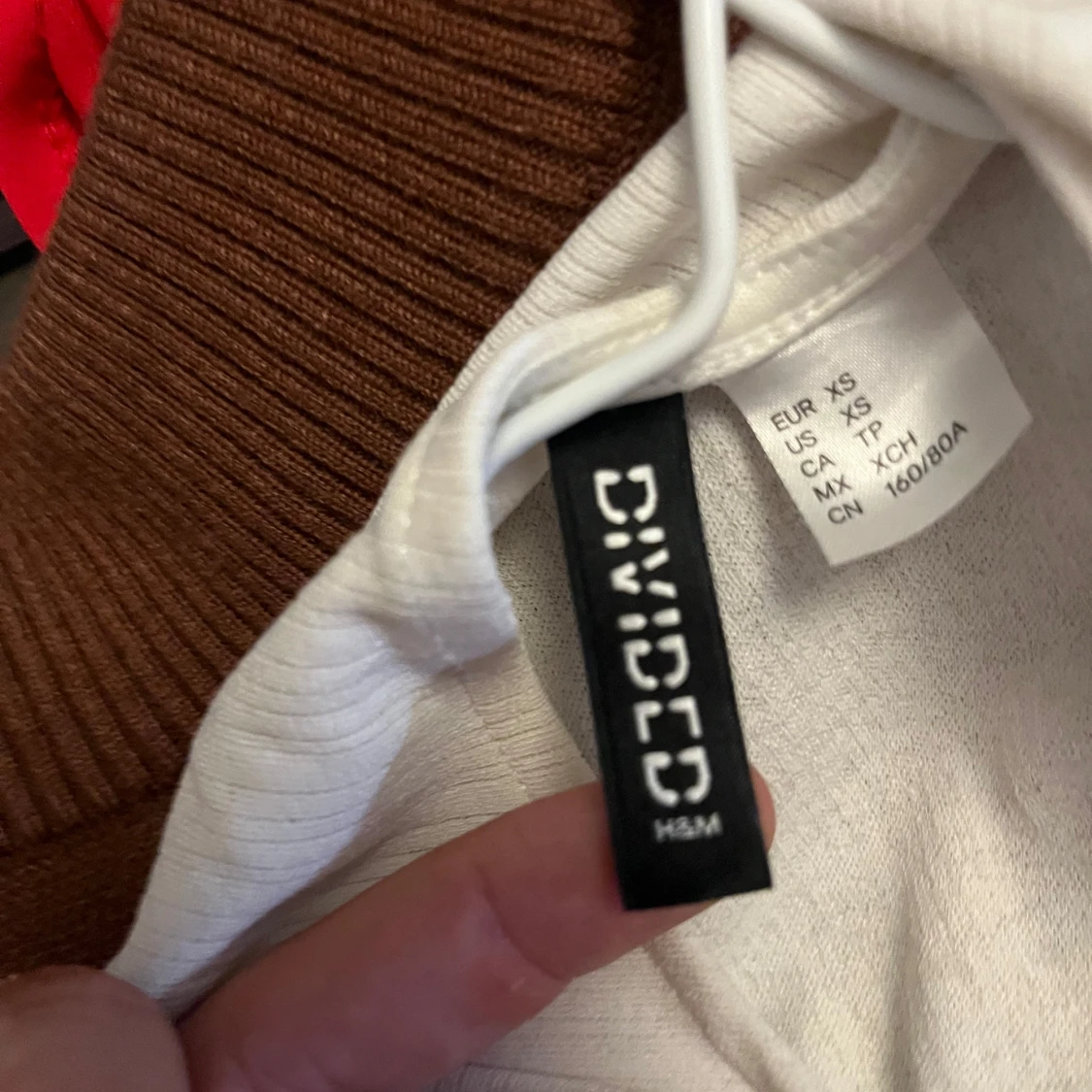 Vit långklänning från H&M Divided XS - 2